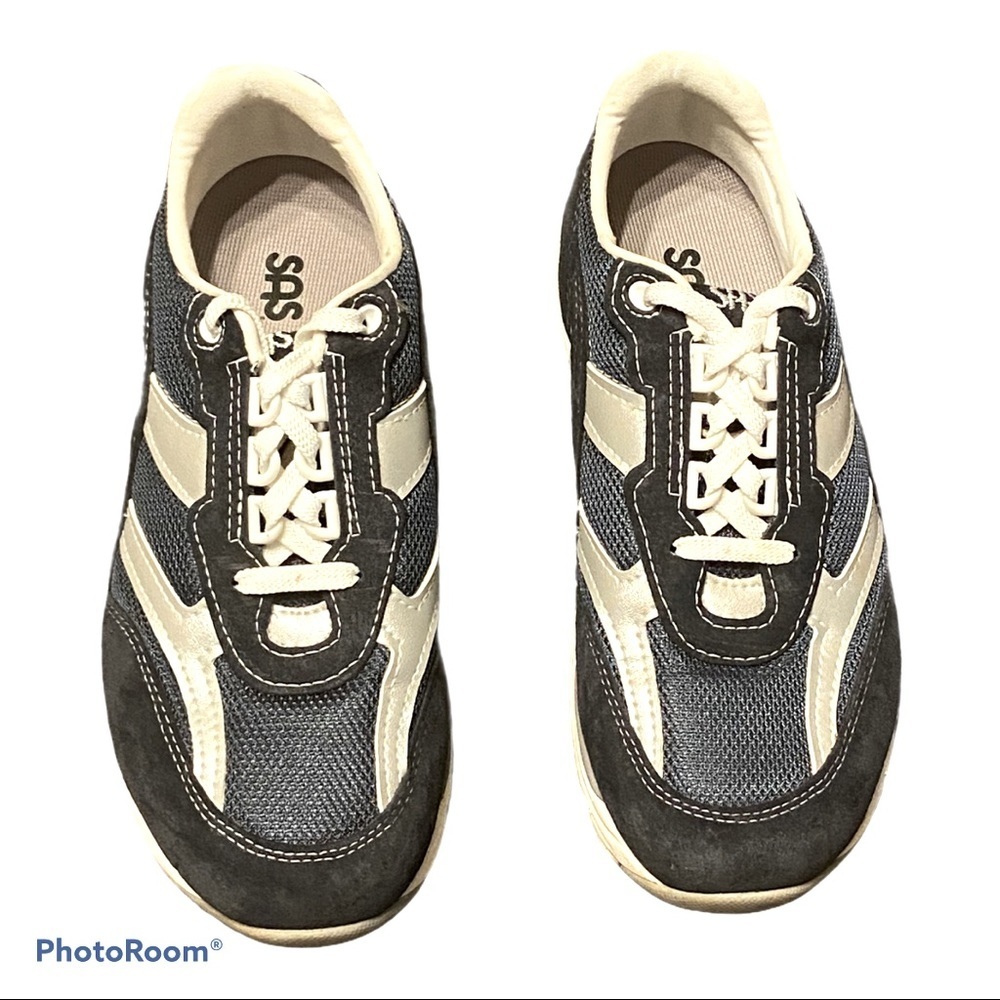 SAS Women's Sneakers in Blue and White